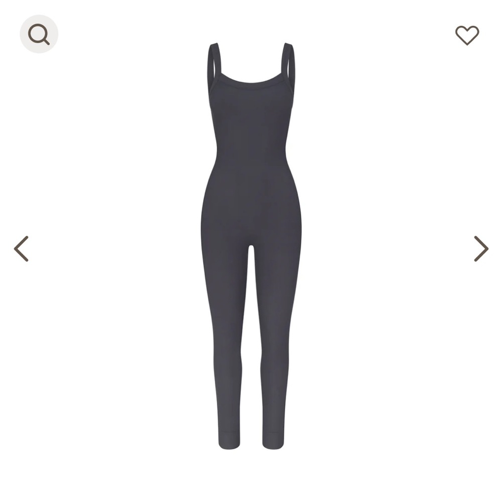 Skims Soft Lounge Catsuit Graphite Size S Brand New with Tag